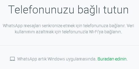 whatsapp web nedir nasil kullanilir