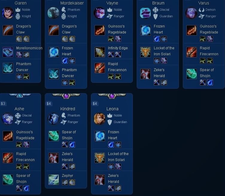 Tft En Iyi Komp 10 11 Meta Comps Set 3 Best Comp Alpgamer